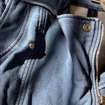 BLANK NYC  Blue Denim Hello Moto Style Jacket Womens Small Photo 8