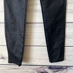 Missguided Vice Black Coated High Rise Skinny Jeans Photo 7