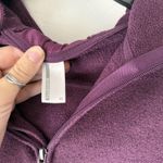 Mondetta  Jacket Womens Medium Purple Full Zip Hoodie Embroidered Hood Activewear Photo 4