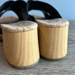 Kork-Ease Tatum Heeled Sandal Black Size 10 Slip on Heels Sandals Leather Suede Photo 4