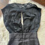 Seduce Black Beadwork Embellished Silk Mini Sheath Dress Size 8 Photo 6