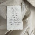 Santa Fe Beige Linen Sheath Dress Size 4 USA Made Button Front Vintage Brown Photo 8