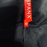 Spanx Black Faux Leather Camo Luxury Leggings Size M Women Photo 5