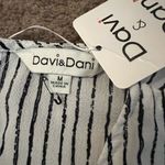 Davi & Dani NWT  medium striped romper Photo 5