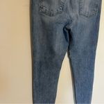 7 For All Mankind V Waist Asymmetrical Slim Jeans Size 30 Photo 4
