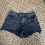 BDG Urban Outfitters  Girlfriend High-Waisted Denim Short – Black, Size 27 Photo 1