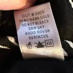 Robin Piccone Women's Abstract Print Sleeveless Jumpsuit Tie-Waist Black Size L Photo 4