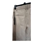 NWT House of Harlow 1960 women’s Light Beige Pinstripe Pants Tan Size 4 Photo 3