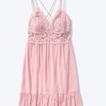 PINK - Victoria's Secret PINK Crochet Skater Dress  Photo 1