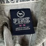 PINK - Victoria's Secret NEW LOVE PINK Y2K 2010 Victoria's Secret Grey Velour Zip Up Jacket Womens M Photo 5