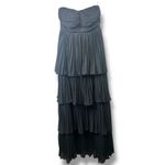 Lulus NWOT Seriously Sensational Black Strapless Flouncy Tiered Maxi Dress XS Photo 2