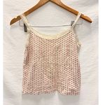 Brandy Melville Skylar Heart Lace Tank Japan Exclusive Tank Made in Italy Photo 2