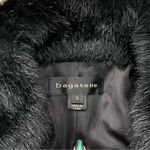 Bagatelle Faux Fur Shrug Bolero Jacket Coat Black S Small Photo 4