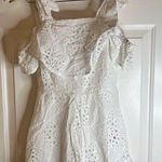 Anthropologie Lea‎ and Viola Lace Top, Size XS. Brand New Condition. No Flaws. White Photo 0