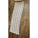 Burberry London Large Cashmere Silk Blend Heritage Check Scarf Sarong Cover-up Photo 0