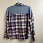 Free People  We the Free plaid cotton shirt Size Small Photo 1