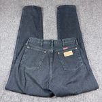 Wrangler  Jeans Women 11X34 (29x34) Made in USA Indigo Blue Denim 14MWZUF Cowgirl Photo 1