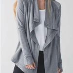 Lululemon Gray Coast Snap Button Wrap/Cardigan size 6 in gray Photo 0