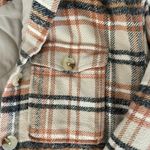 Universal Threads Plaid Trench Coat Photo 3
