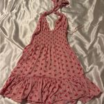 Love Shack Fancy  Pink Floral Mini Dress Photo 3