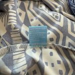 J. McLaughlin Blue White Geometric Catalina Cloth Nicola Dress MEDIUM Photo 12