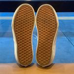 Vans White Custom Green Red Trim Stacked Sole Lace-Up Sneakers $90 VGUC Wmn 8.5 Photo 6