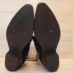 {6} NWT Vintage 7 Alameda Black Suede Western Buckle Ankle Booties Photo 12