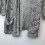 Urban Outfitters SPARKLE FADE White Black Open Marled Knit Cardigan Sweater XS Photo 7