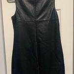5|48 Black Faux Leather dress  Photo 2