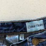 Calvin Klein Womens Vintage Jeans Pleated Pockets Photo 6