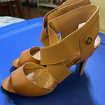 Liz Claiborne  cork heels size 7.5‎ Photo 0