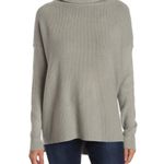 Devotion by Cyrus Cowlneck Ribbed Tunic Putty Grey Sweater Size XS Gray Photo 0