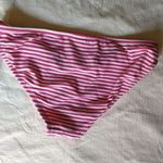 Xhilaration Pink striped bikini bottom Photo 1
