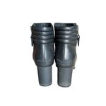 Sorel Danica Short Waterproof moto ankle boot in black leather Photo 9