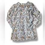 Roberta Roller Rabbit  Top Women's Size Medium Multicolor Floral Tunic Boho Photo 6