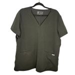 FIGS  Technical Collection Scrub Top Size XL Black Healthcare Photo 0