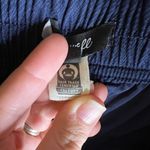 Madewell ‎ The Neale Short in Drapeweave Deep Indigo Size 00 EUC Photo 10