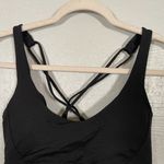 prAna  Women S Black Everyday Sports Bra Padded UPF 50 Stretch Gorpcore Athletic Photo 2