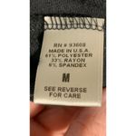 Matty M Womens Cardigan Sweater Open Front Long Sleeve Stretch Black Size Medium Photo 2