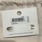 Uncommon James  Gold Evil Eye Huggie Earrings Photo 1