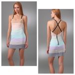 Revolve  Wink Tiz Pastel Silk Tiered Mini Dress Size Medium Photo 1