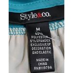 Style & Co  Size M Maxi Blue Boho Sleeveless Dress Photo 4