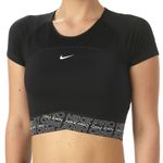 Nike  Pro Training Cropped Mesh T-Shirt size XL Photo 0