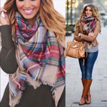 Modcloth  bloggers favorite Loch & Key Tartan plaid large blanket scarf Photo 1