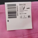 Crown & Ivy  Pink Pull-on Ankle Pants NWT Size 8 Preppy Pink Pants Photo 7