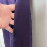 Eddie Bauer  Travex Dress Womens L Midi Purple Solstice Twist Knot UPF 50+ V-Neck Photo 6