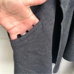 Lululemon Womens Shawl Poncho Gray Grey Open Front One Size Photo 8