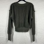 Anthropologie T.La Dark Green Zuri Knit Sweater Photo 5