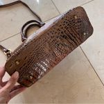 Brahmin Duxbury Leather Satchel Brown Crocodile-Embossed Leather Handbag NWOT Photo 2