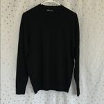 ZARA  Women's Black Crewneck Sweater Photo 2